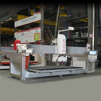 5+1 Gergaji Jembatan Sumbu CNC